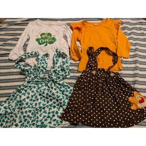 Holiday Suspender Dresses